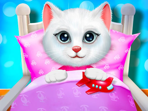 Kitty Bedtime Activities Play Online Game