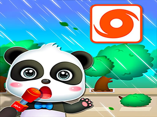 Baby Panda Hurricane Safety Play Online Game